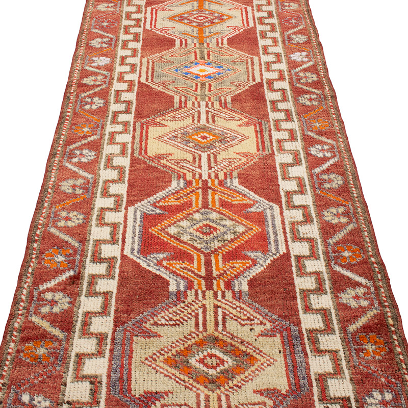 Vintage Anadolu Yolluk - 85 cm x 396 cm - K0092945