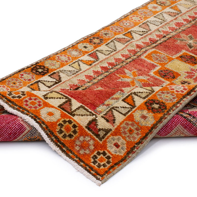 Vintage Anadolu Yolluk - 90 cm x 368 cm - K0092946