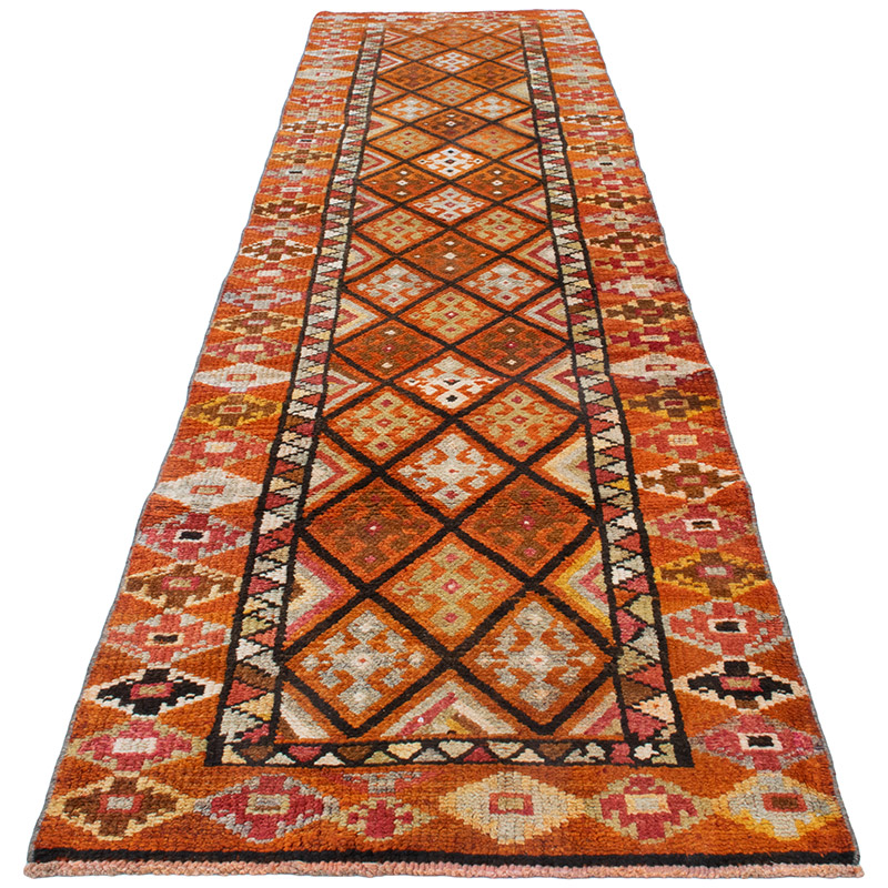 Alfombra Vintage de Pasillo - 86 cm x 365 cm - K0092947