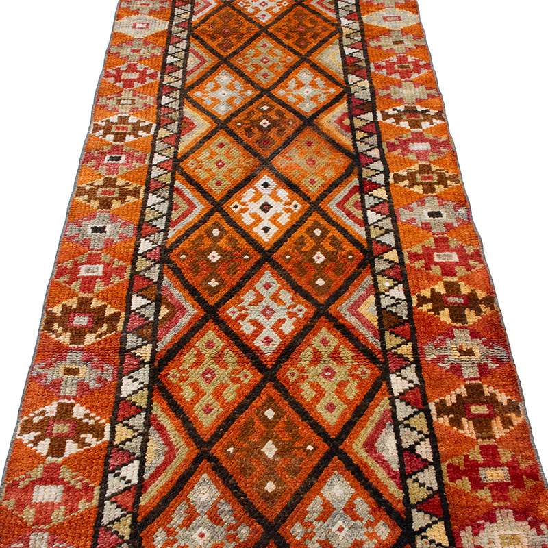 Alfombra Vintage de Pasillo - 86 cm x 365 cm - K0092947