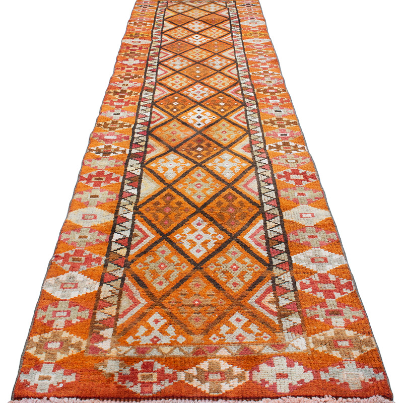 Alfombra Vintage de Pasillo - 86 cm x 365 cm - K0092947