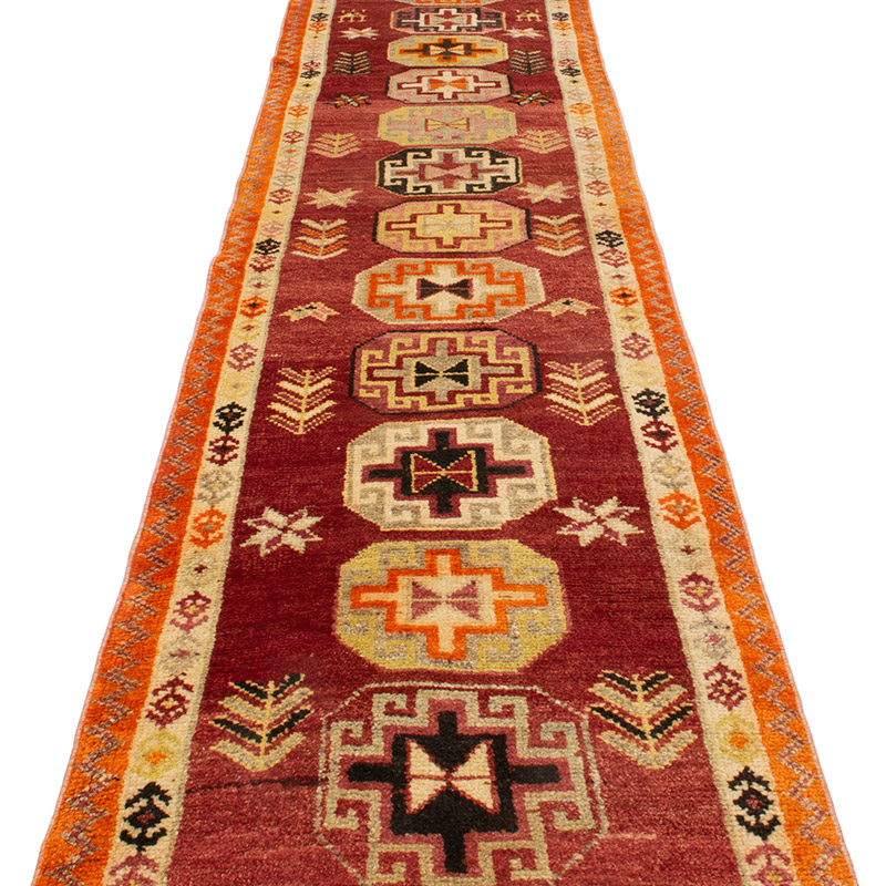 Vintage Anadolu Yolluk - 81 cm x 360 cm - K0092948