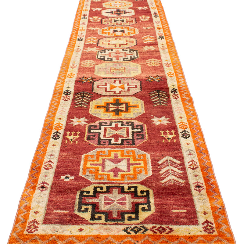 Vintage Anadolu Yolluk - 81 cm x 360 cm - K0092948
