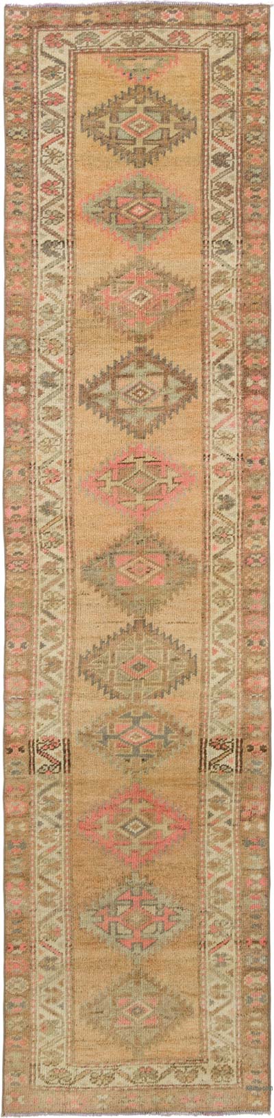 Vintage Tribal Runner Rug - 2' 9" x 11' 3" (33" x 135")