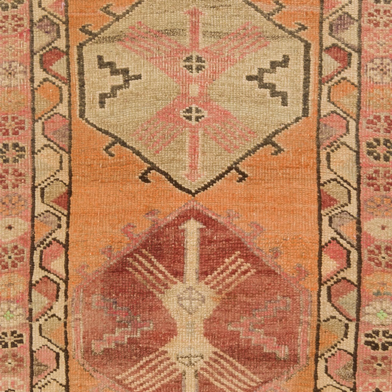 Vintage Anadolu Yolluk - 89 cm x 350 cm - K0092952
