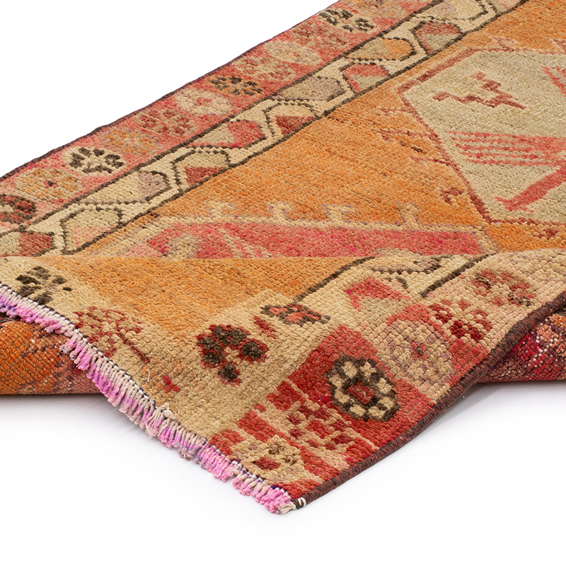 Vintage Anadolu Yolluk - 89 cm x 350 cm - K0092952