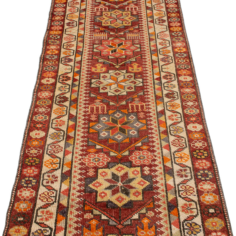 Vintage Anadolu Yolluk - 84 cm x 440 cm - K0092953