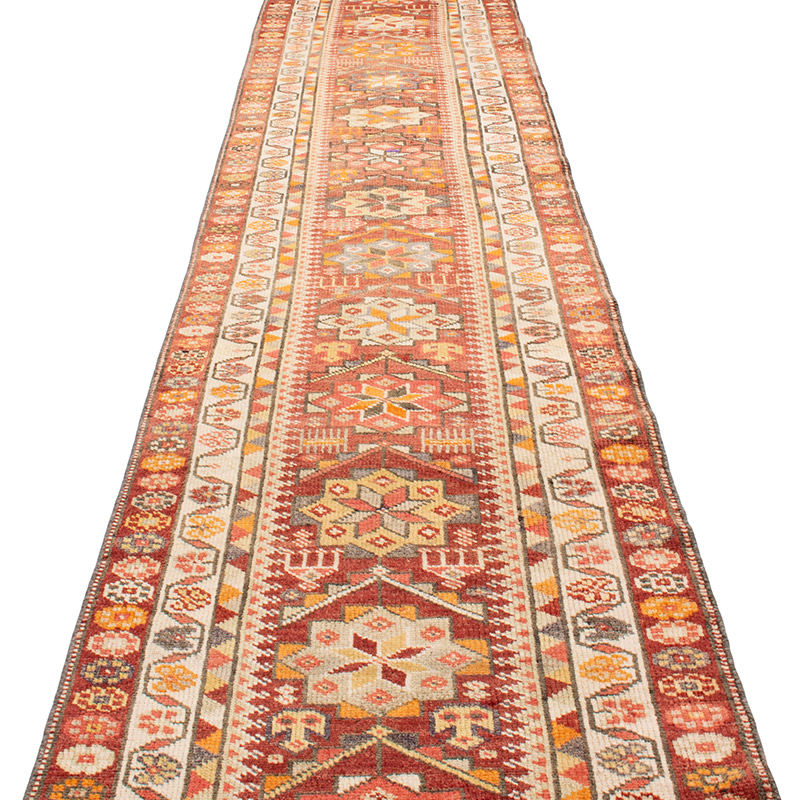 Vintage Anadolu Yolluk - 84 cm x 440 cm - K0092953