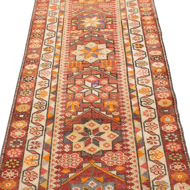 Vintage Anadolu Yolluk - 84 cm x 440 cm - K0092953