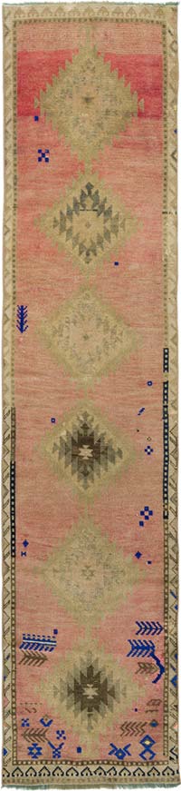 Vintage Anadolu Yolluk - 71 cm x 312 cm