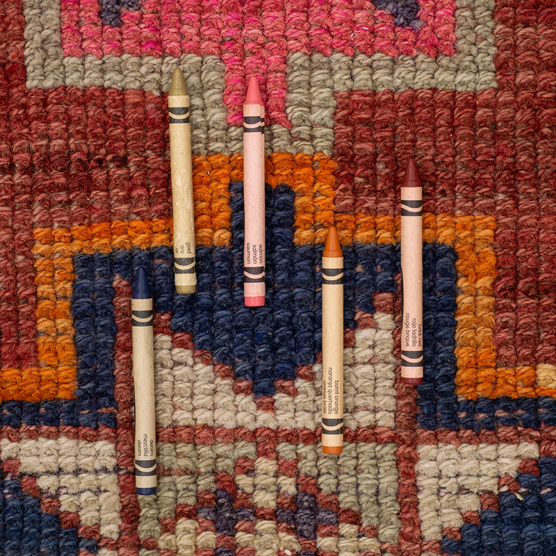 Alfombra Vintage de Pasillo - 80 cm x 280 cm - K0092955