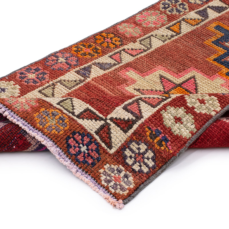 Alfombra Vintage de Pasillo - 80 cm x 280 cm - K0092955