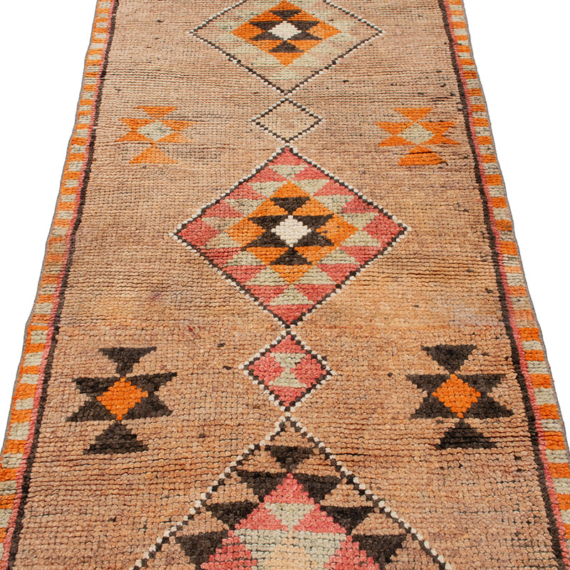 Vintage Anadolu Yolluk - 88 cm x 313 cm - K0092956
