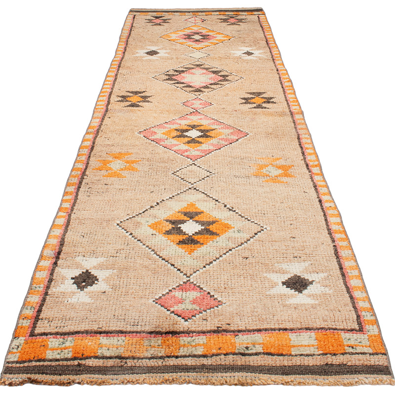 Vintage Anadolu Yolluk - 88 cm x 313 cm - K0092956
