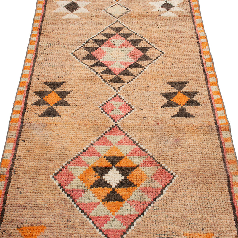 Vintage Anadolu Yolluk - 88 cm x 313 cm - K0092956