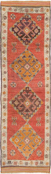 Vintage Anadolu Yolluk - 101 cm x 348 cm