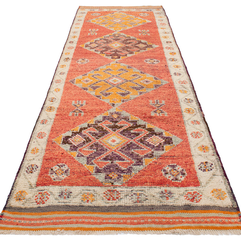 Vintage Anadolu Yolluk - 101 cm x 348 cm - K0092957