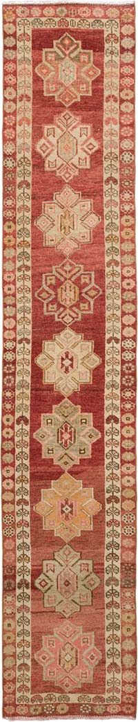 Vintage Anadolu Yolluk - 76 cm x 407 cm