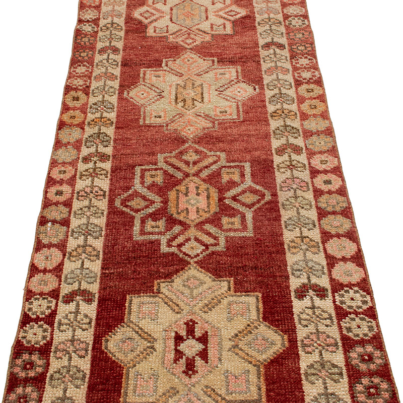 Vintage Anadolu Yolluk - 76 cm x 407 cm - K0092958