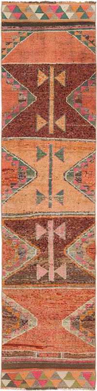 Vintage Anadolu Yolluk - 81 cm x 327 cm