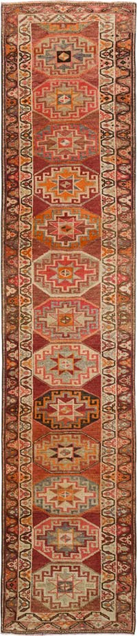Vintage Anadolu Yolluk - 87 cm x 396 cm
