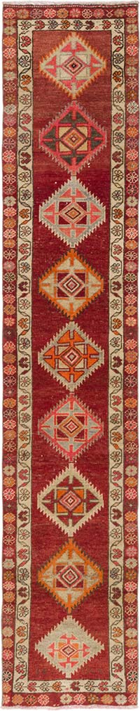 Vintage Anadolu Yolluk - 78 cm x 401 cm