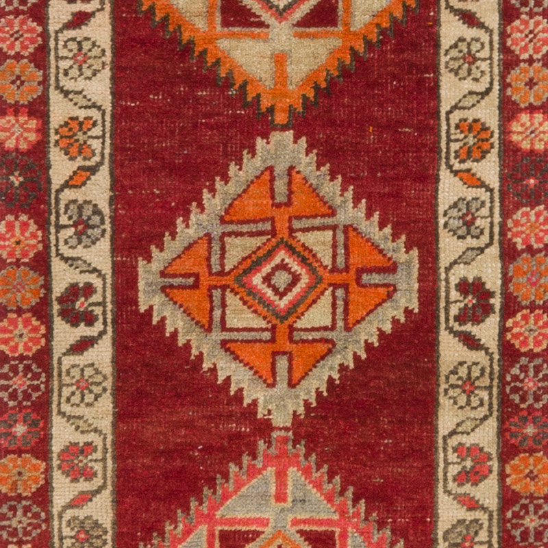 Vintage Anadolu Yolluk - 78 cm x 401 cm - K0092961