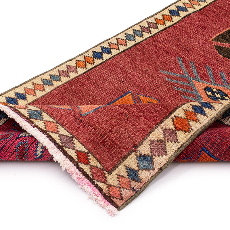 Alfombra Vintage de Pasillo - 80 cm x 388 cm - K0092962