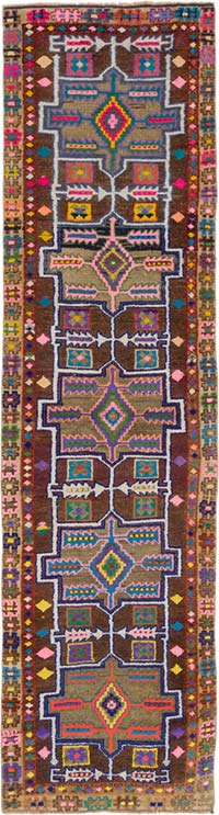 Vintage Anadolu Yolluk - 91 cm x 350 cm