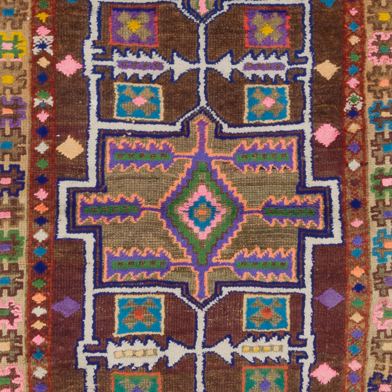 Alfombra Vintage de Pasillo - 91 cm x 350 cm - K0092963