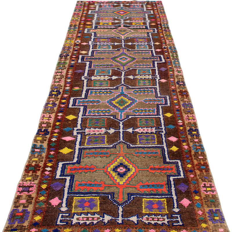 Alfombra Vintage de Pasillo - 91 cm x 350 cm - K0092963