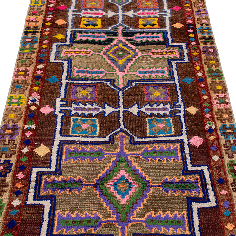Alfombra Vintage de Pasillo - 91 cm x 350 cm - K0092963