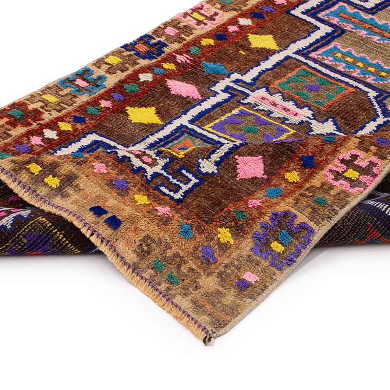Alfombra Vintage de Pasillo - 91 cm x 350 cm - K0092963