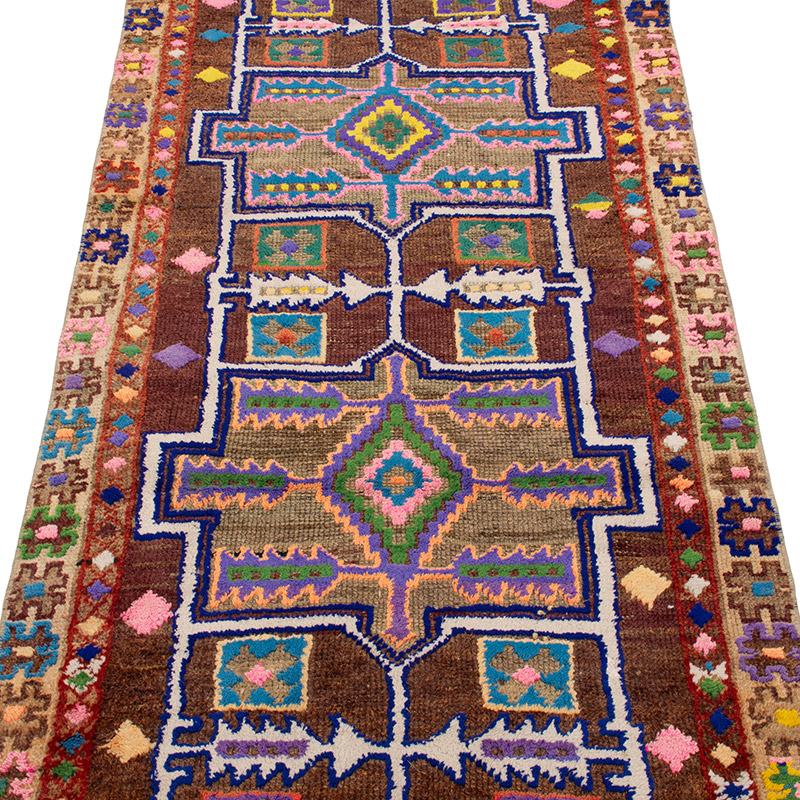 Alfombra Vintage de Pasillo - 91 cm x 350 cm - K0092963