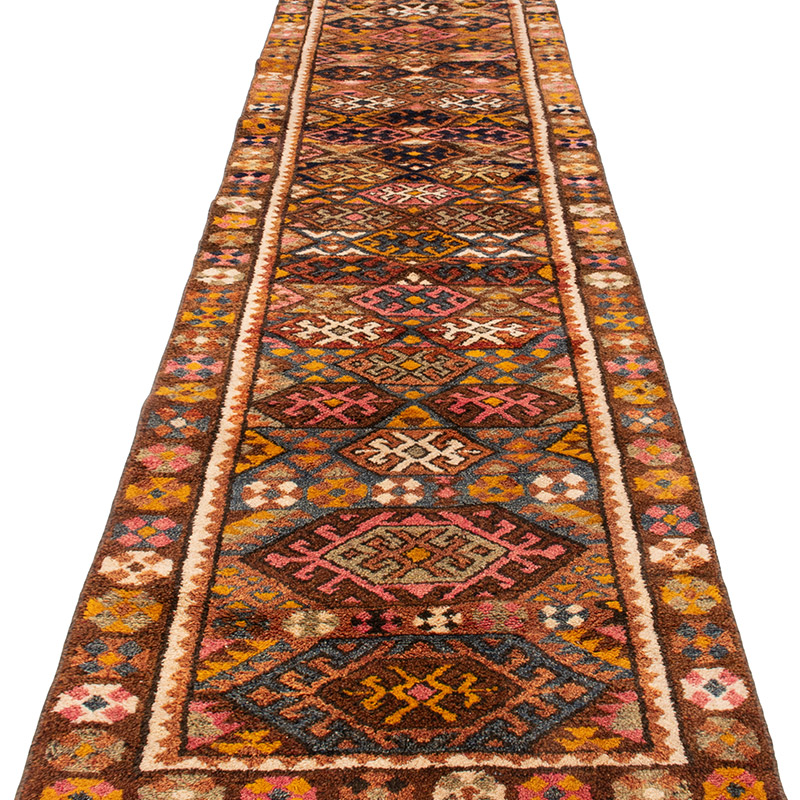 Alfombra Vintage de Pasillo - 86 cm x 380 cm - K0092965