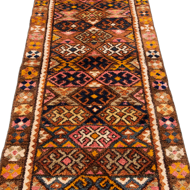 Alfombra Vintage de Pasillo - 86 cm x 380 cm - K0092965