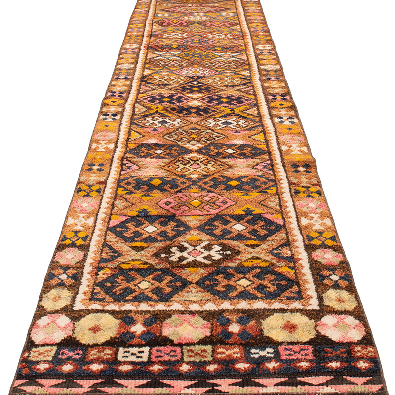 Alfombra Vintage de Pasillo - 86 cm x 380 cm - K0092965