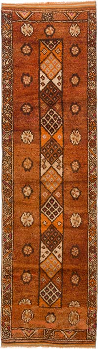 Vintage Anadolu Yolluk - 88 cm x 320 cm