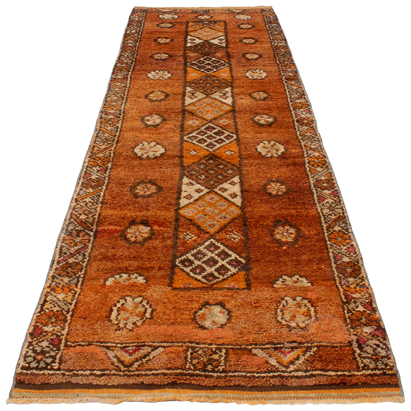 Vintage Anadolu Yolluk - 88 cm x 320 cm - K0092966