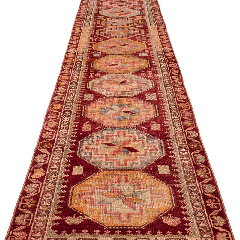 Vintage Anadolu Yolluk - 83 cm x 336 cm - K0092967
