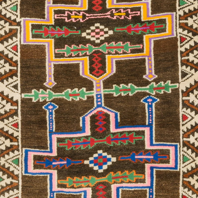 Alfombra Vintage de Pasillo - 94 cm x 314 cm - K0092969