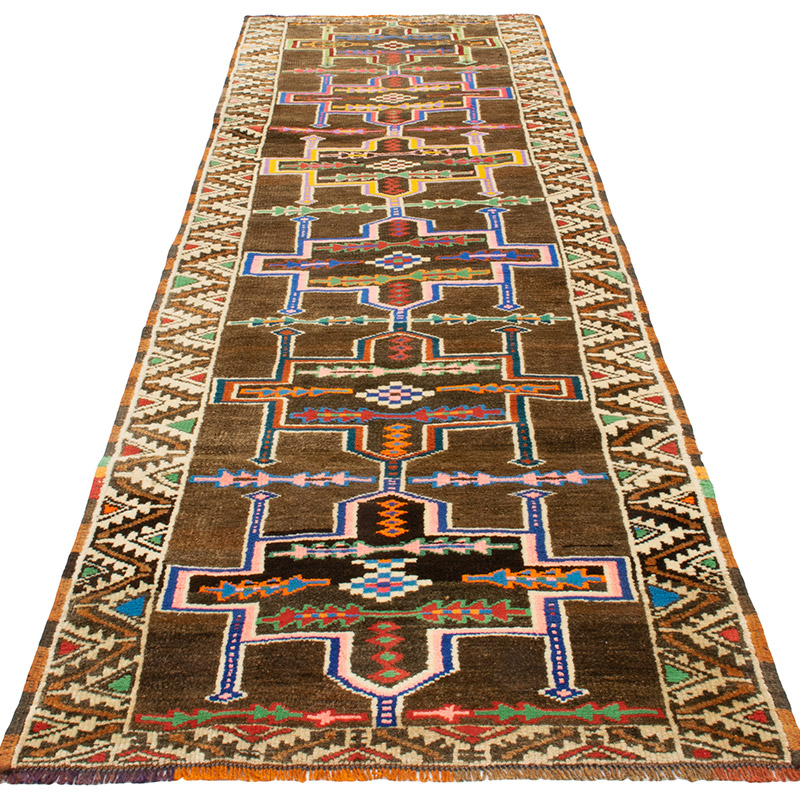 Alfombra Vintage de Pasillo - 94 cm x 314 cm - K0092969