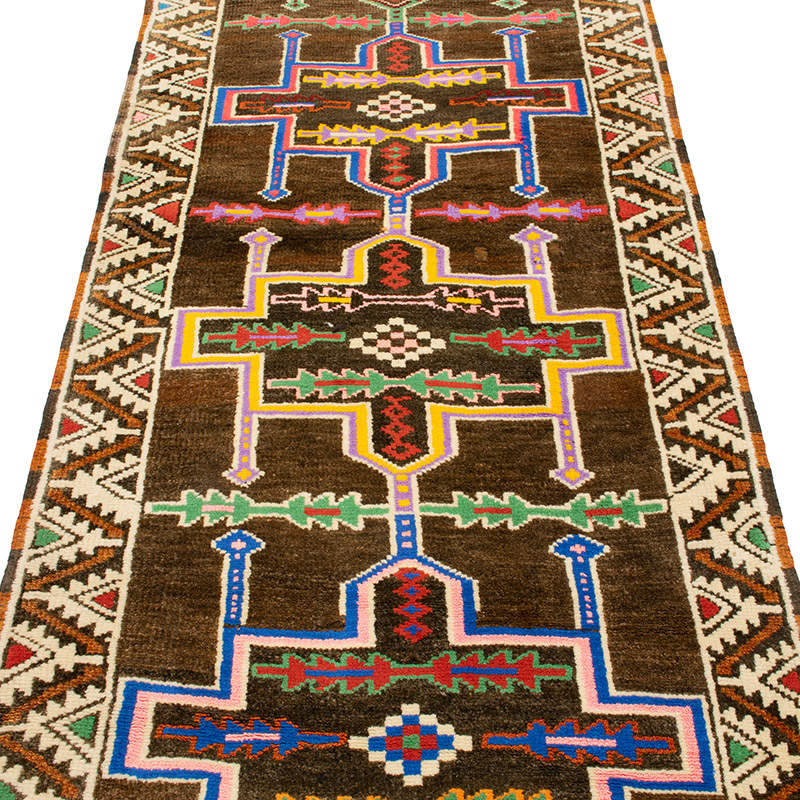 Alfombra Vintage de Pasillo - 94 cm x 314 cm - K0092969
