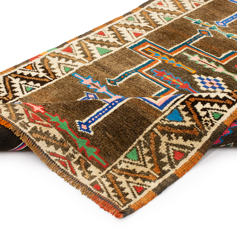 Alfombra Vintage de Pasillo - 94 cm x 314 cm - K0092969