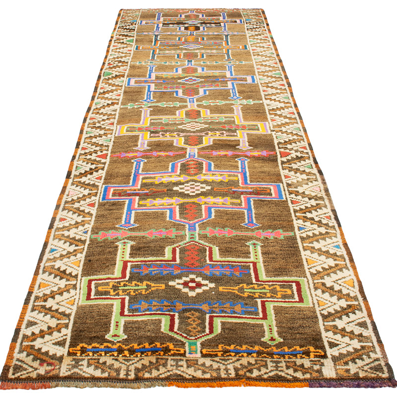 Alfombra Vintage de Pasillo - 94 cm x 314 cm - K0092969