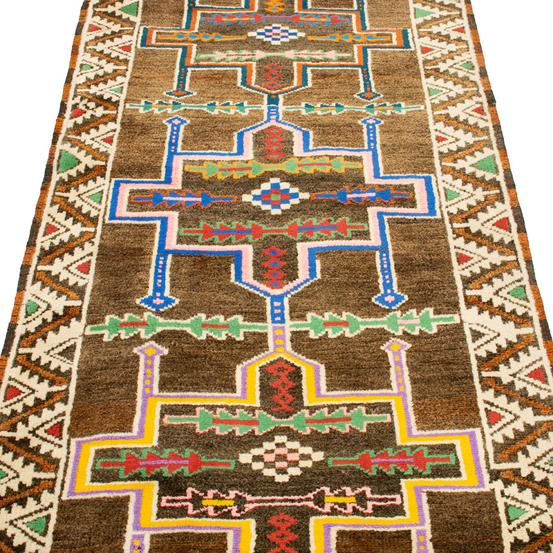 Alfombra Vintage de Pasillo - 94 cm x 314 cm - K0092969