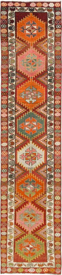 Vintage Anadolu Yolluk - 78 cm x 352 cm