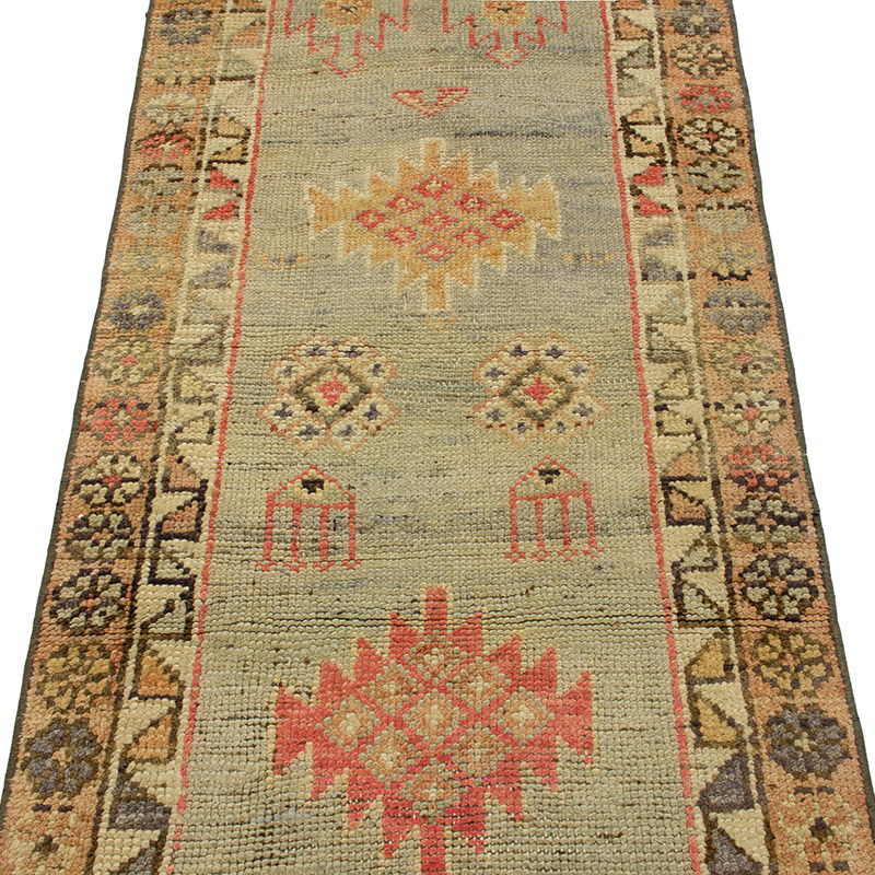 Vintage Anadolu Yolluk - 69 cm x 265 cm - K0092973