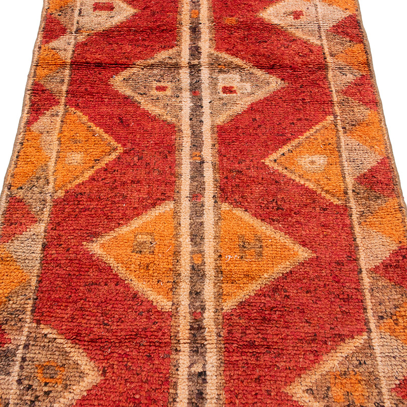 Vintage Anadolu Yolluk - 87 cm x 278 cm - K0092975