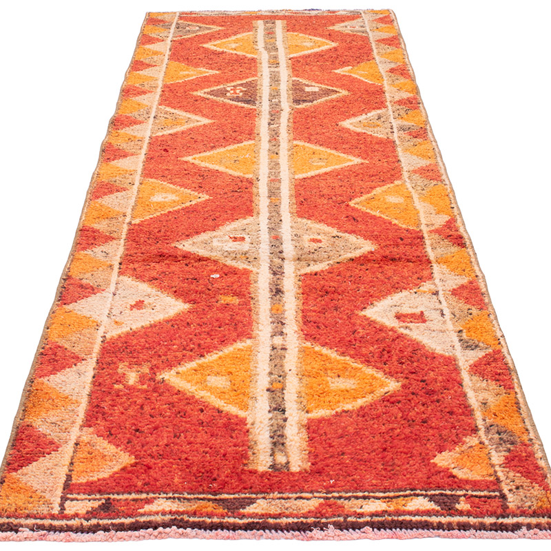 Vintage Anadolu Yolluk - 87 cm x 278 cm - K0092975